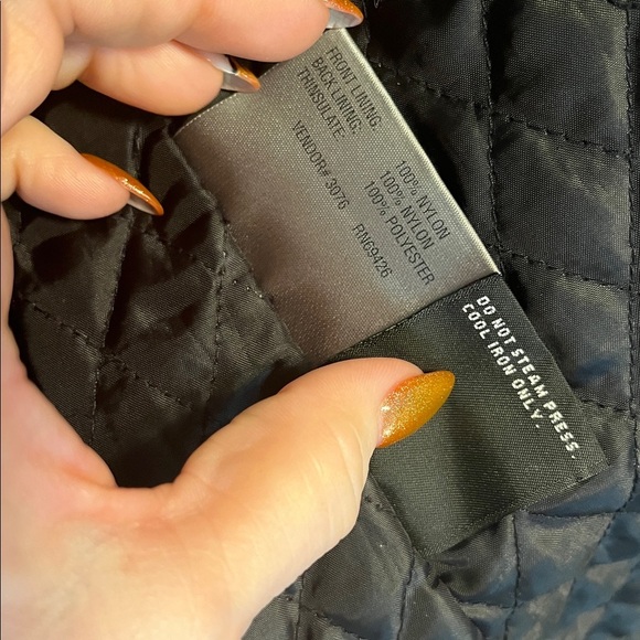 Wilson’s Leather Jacket with Belt Black Thinsulate Removable Lining Size XL - Picture 10 of 11